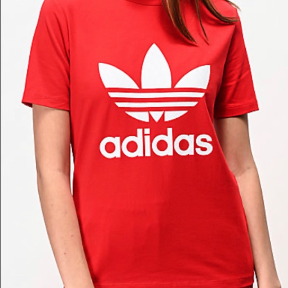 adidas Trefoil Scarlet T-Shirt